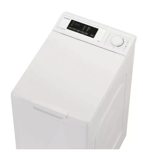 Candy TCA273D2-S felültöltős mosógép, 7 kg, 1200 centrifuga