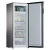 Candy CNUQ2L513EX fagyasztószekrény, 169 liter, inox