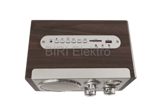 Orava RR-29A retro rádió, USB/SD kártya csatlakozás