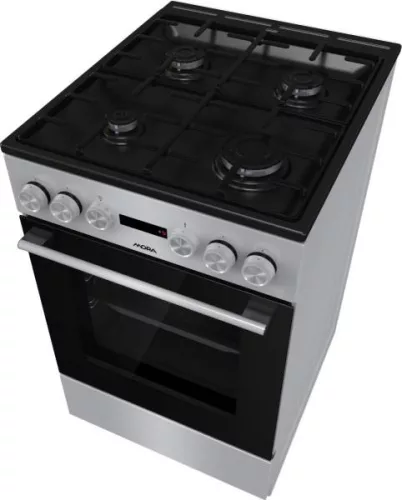 Mora K4255C1S kombinált tűzhely, hőlégkeverés, szürke