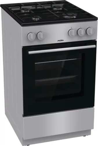 Mora P2252A1S gáztűzhely, ezüst