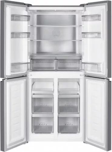 Tesla RM4700FHBE side by side hűtőszekrény, 291/175 liter, fekete, NO FROST