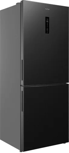 Tesla RC4200FTBE alulfagyasztós hűtőszekrény, 276/141 liter, NO FROST, 70 cm, fekete