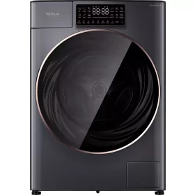  Tesla WF101490CSA elöltöltős mosógép, 10 kg, 1400 centrifuga, szürke, INVERTER, AutoDose