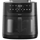 Tesla AF810BGW air fryer, olaj nélküli sütő, GŐZ funkcióval, 8 liter