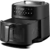 Tesla AF810BGW air fryer, olaj nélküli sütő, GŐZ funkcióval, 8 liter