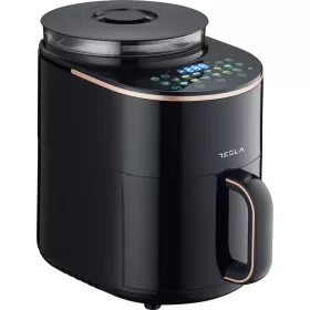   Tesla AF450BCS air fryer, olaj nélküli sütő, GŐZ funkcióval, 4.5 liter