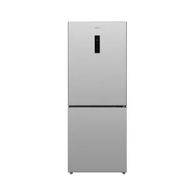   Tesla RC4201FTXE alulfagyasztós hűtőszekrény, 276/141 liter, NO FROST, 70 cm, inox
