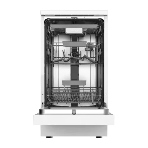 Tesla WD491MW mosogatógép, 3 fiók, fehér, 10 teríték (45 cm)