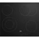 Beko HIC-64403T beépíthető kerámia főzőlap, bővíthető zóna