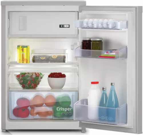 Beko TSE1234FSN hűtőszekrény, 101/13 liter, ezüst