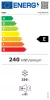 Beko FNE290E41N fagyasztószekrény, 256 liter, NO FROST, fehér, INVERTER
