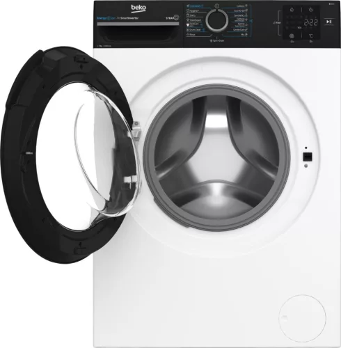 Beko BM3WFSU37013WPBB elöltöltős mosógép, 7 kg, 1000 centrifuga, GŐZ, INVERTER