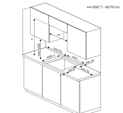 Beko HII6442TBO beépíthető indukciós főzőlap