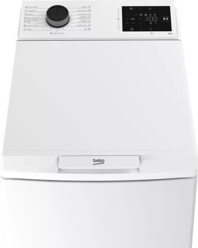 Beko TB622ECWEE felültöltős mosógép, 6 kg, 1200 centrifuga, INVERTER