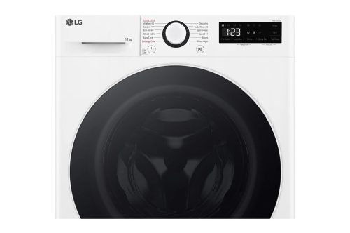 LG F4WR511S0W elöltöltős gőzmosógép, 11 kg, 1400 centrifuga, AI DirectDrive Inverter