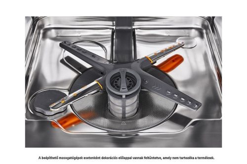 LG DB475TXS beépíthető gőzmosogatógép, 14 teríték (60 cm), QuadWash, Inverter Direct Drive