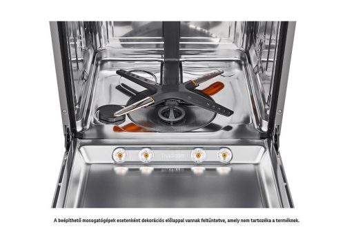 LG DB475TXS beépíthető gőzmosogatógép, 14 teríték (60 cm), QuadWash, Inverter Direct Drive