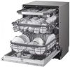 LG DB365TXS beépíthető gőzmosogatógép, 14 teríték (60 cm), QuadWash, Inverter Direct Drive
