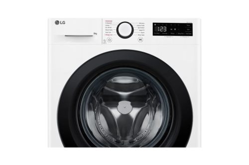 LG F2WR508SBW elöltöltős gőzmosógép, 8 kg, 1200 centrifuga, AI DirectDrive Inverter