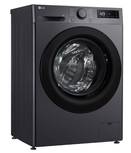 LG F2WR508SBM elöltöltős gőzmosógép, 8 kg, 1200 centrifuga, AI DirectDrive Inverter