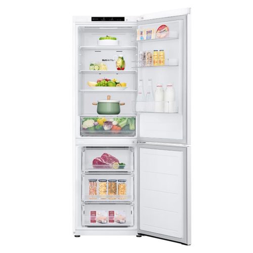 LG GBV21L0ESW alulfagyasztós hűtőszekrény, 234/110 liter, fehér, NO FROST, SMART INVERTER