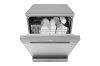 LG DF142FV mosogatógép, ezüst, 14 teríték (60 cm), QuadWash, Inverter Direct Drive