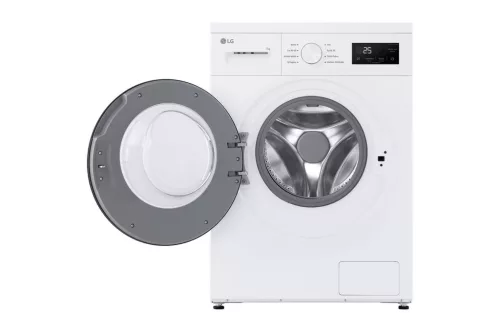 LG F4A10S7NWK elöltöltős keskeny gőzmosógép, 7 kg, 1400 centrifuga, Inverter