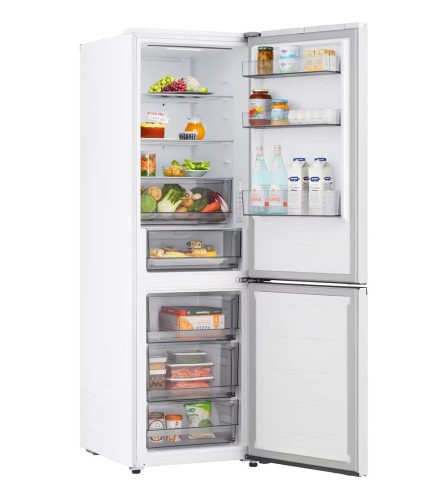 LG GBBSJ1CCSW alulfagyasztós hűtőszekrény, 220/113 liter, fehér, NO FROST, INVERTER